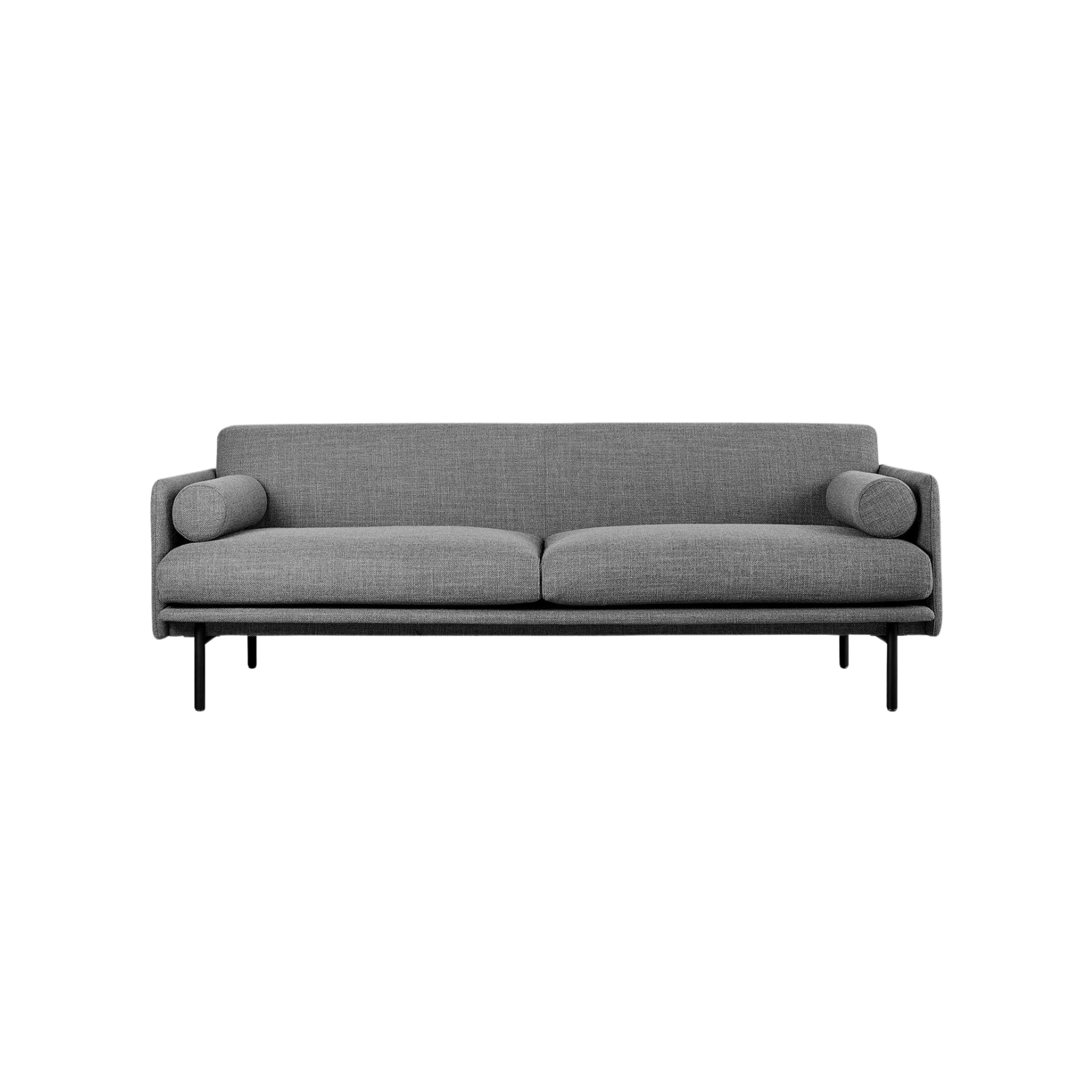 Gus* Modern 86" Foundry Sofa 1 - FURNITURE - sofa Gus Andorra Pewter