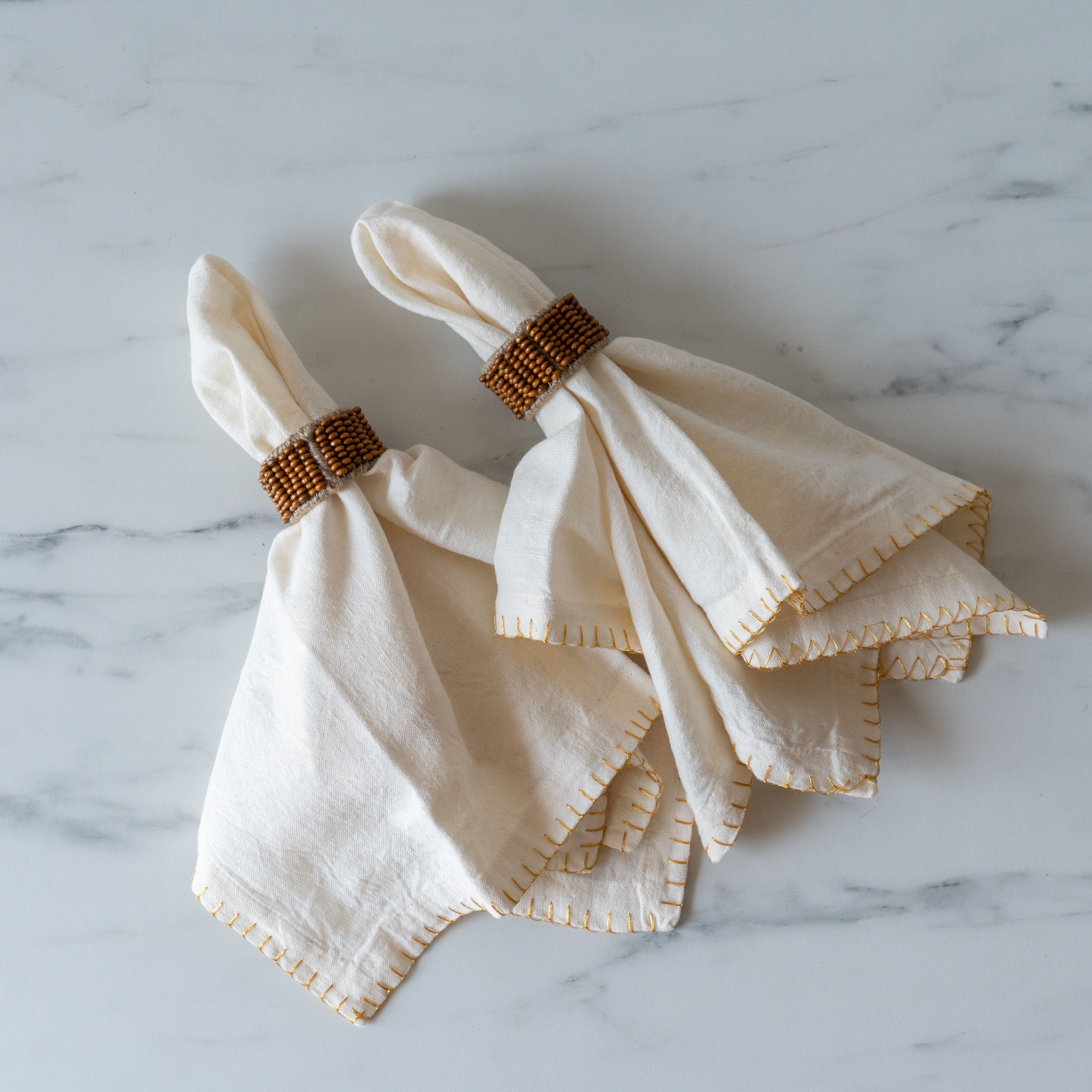 Blanket Stitch Napkins napkin Indaba
