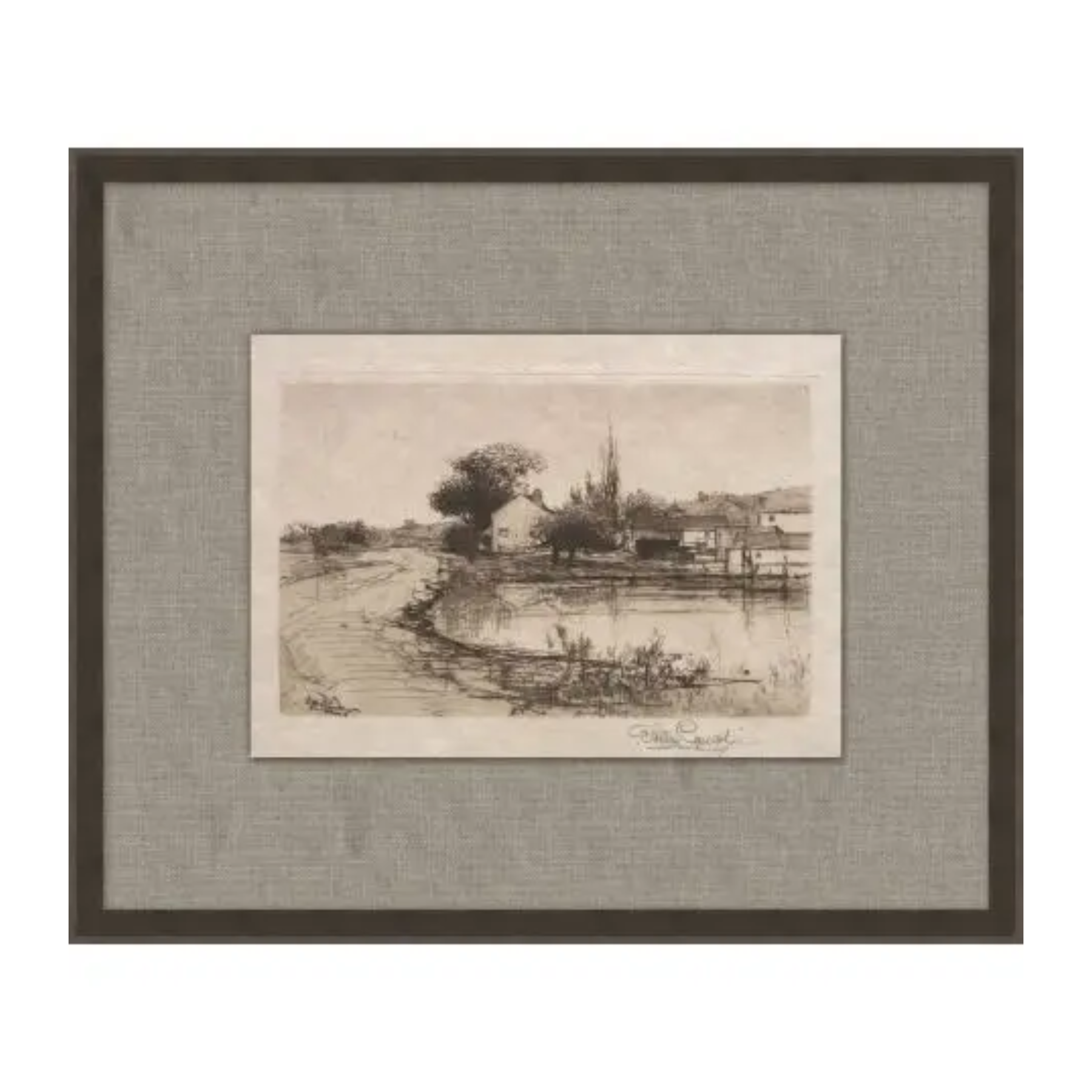 "Home Sketch" Framed Art Print ARTWORK - framed print Wendover Art Group