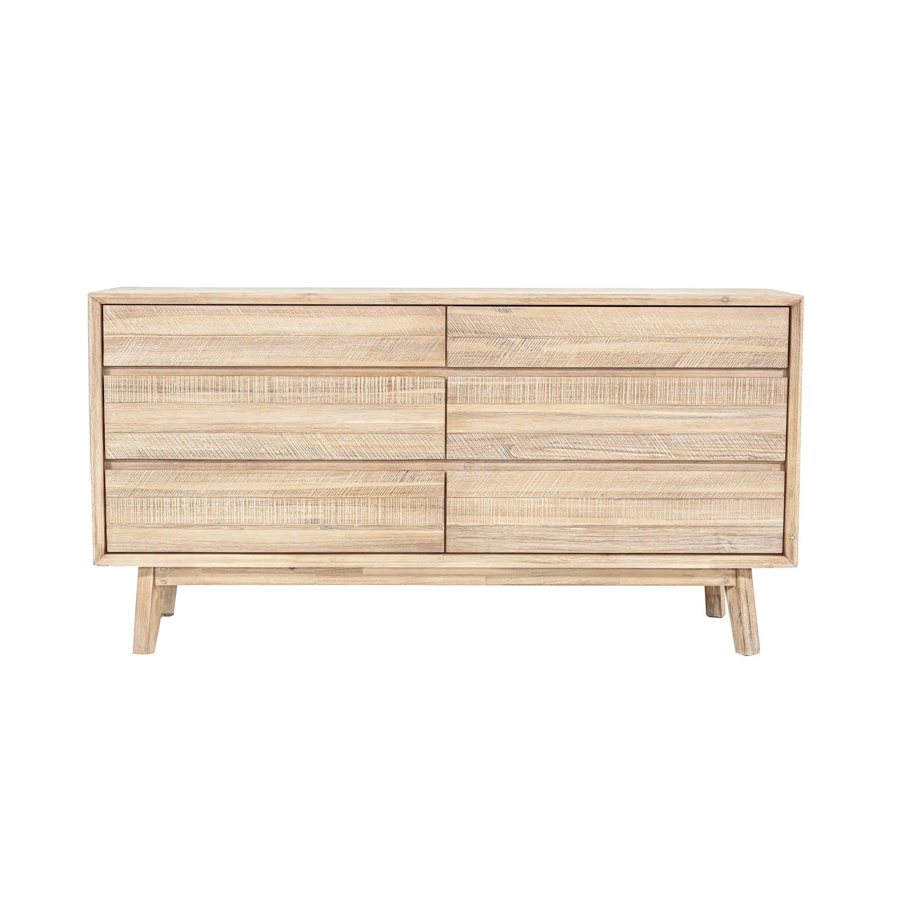 Giada 6 Drawer Dresser FURNITURE - dressers & chests LH IMPORTS Light Driftwood