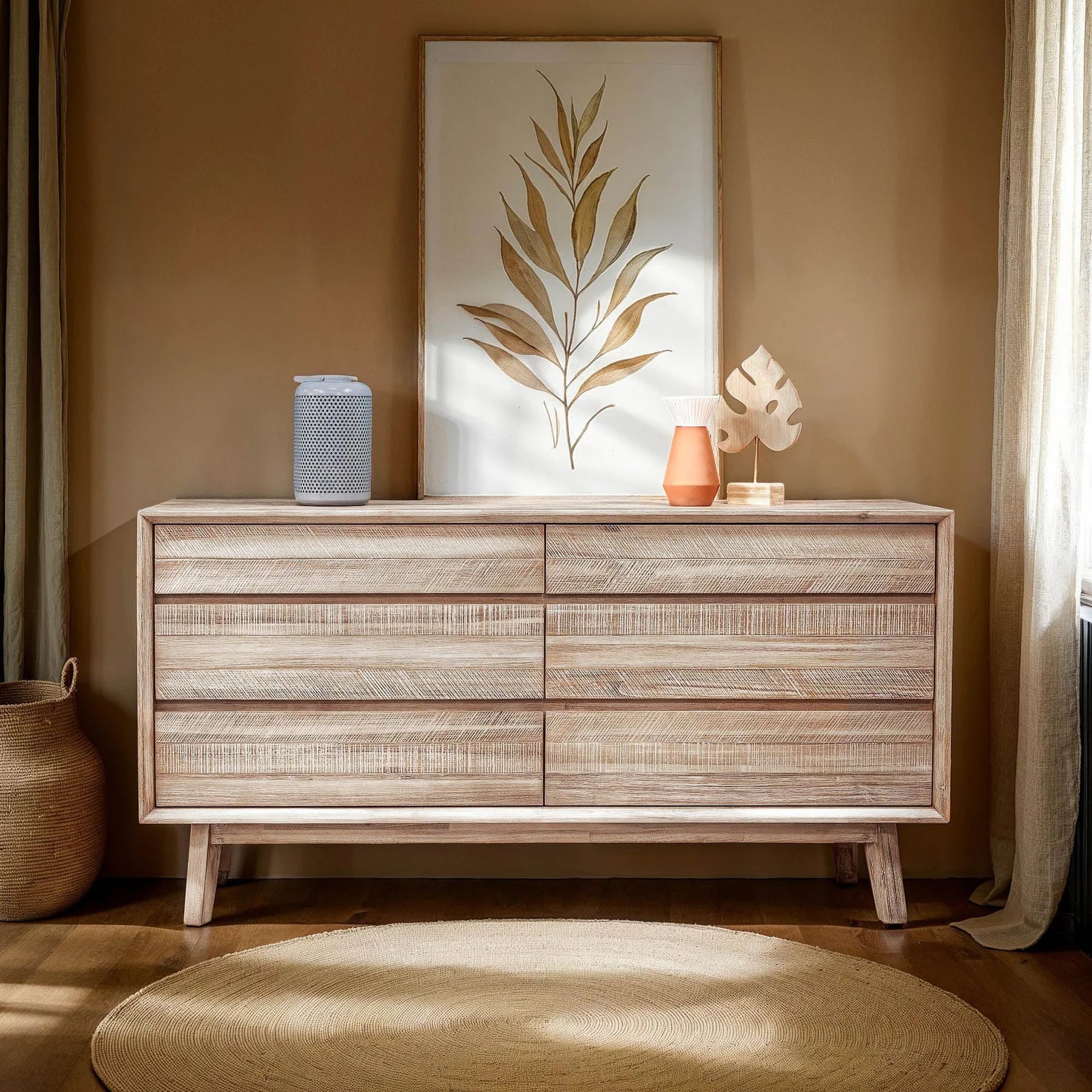 Giada 6 Drawer Dresser FURNITURE - dressers & chests LH IMPORTS