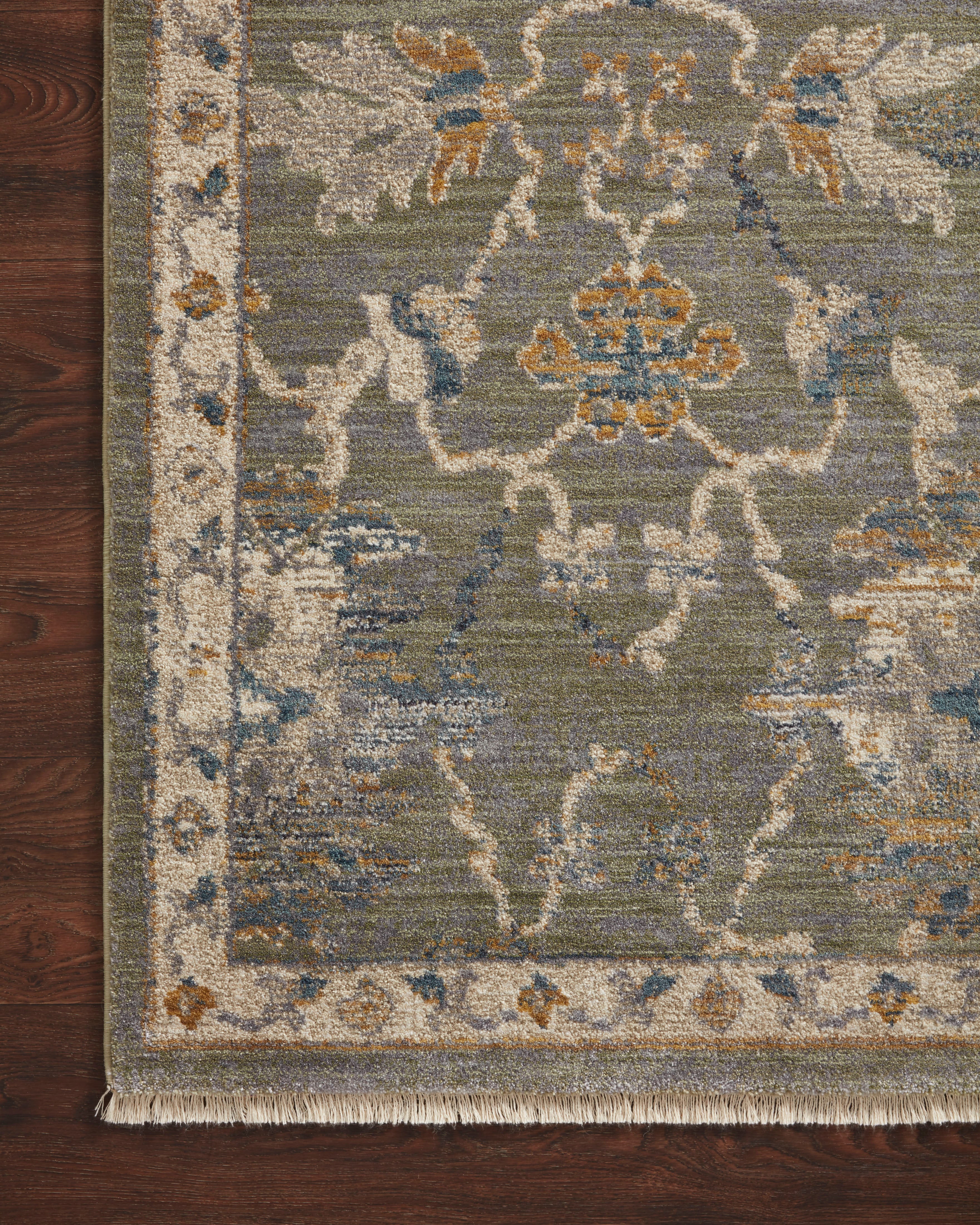 Loloi Giada Sage / Gold Rug RUGS - patterned Loloi