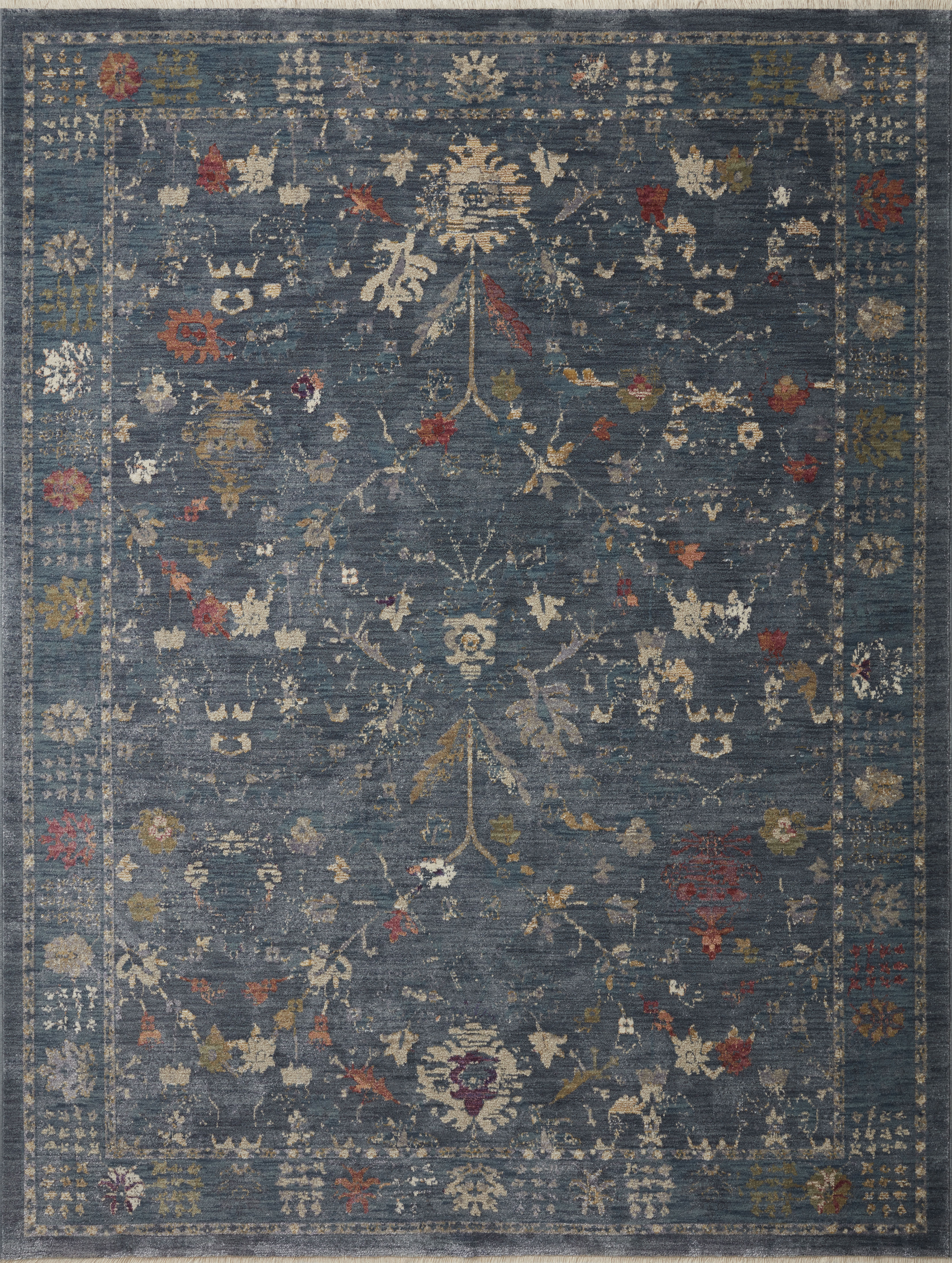 Loloi Giada Denim / Multi Rug RUGS - patterned Loloi