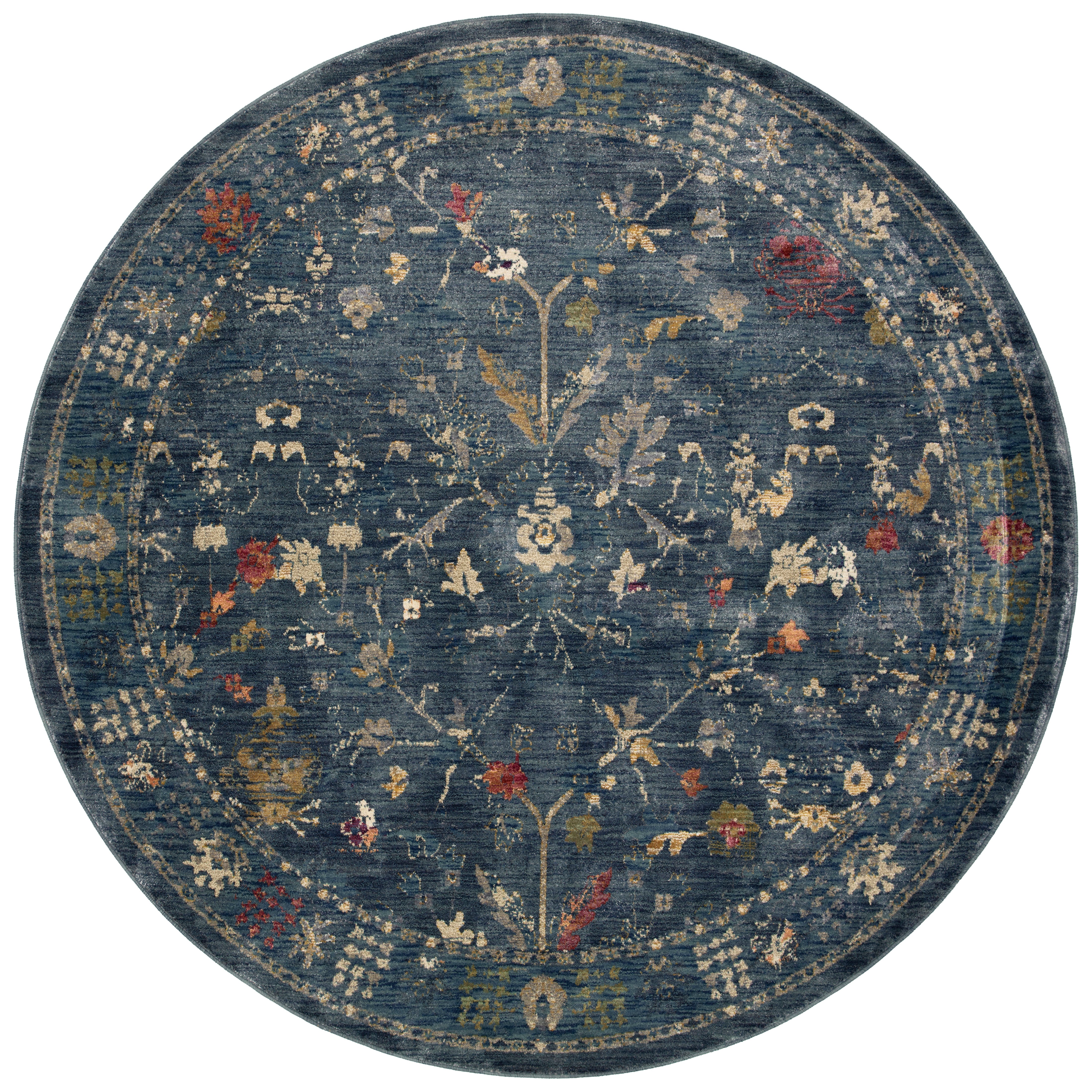 Loloi Giada Denim / Multi Rug RUGS - patterned Loloi