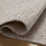 Jean Stoffer x Loloi Grace Dove Rug 1- RUGS - wool Loloi