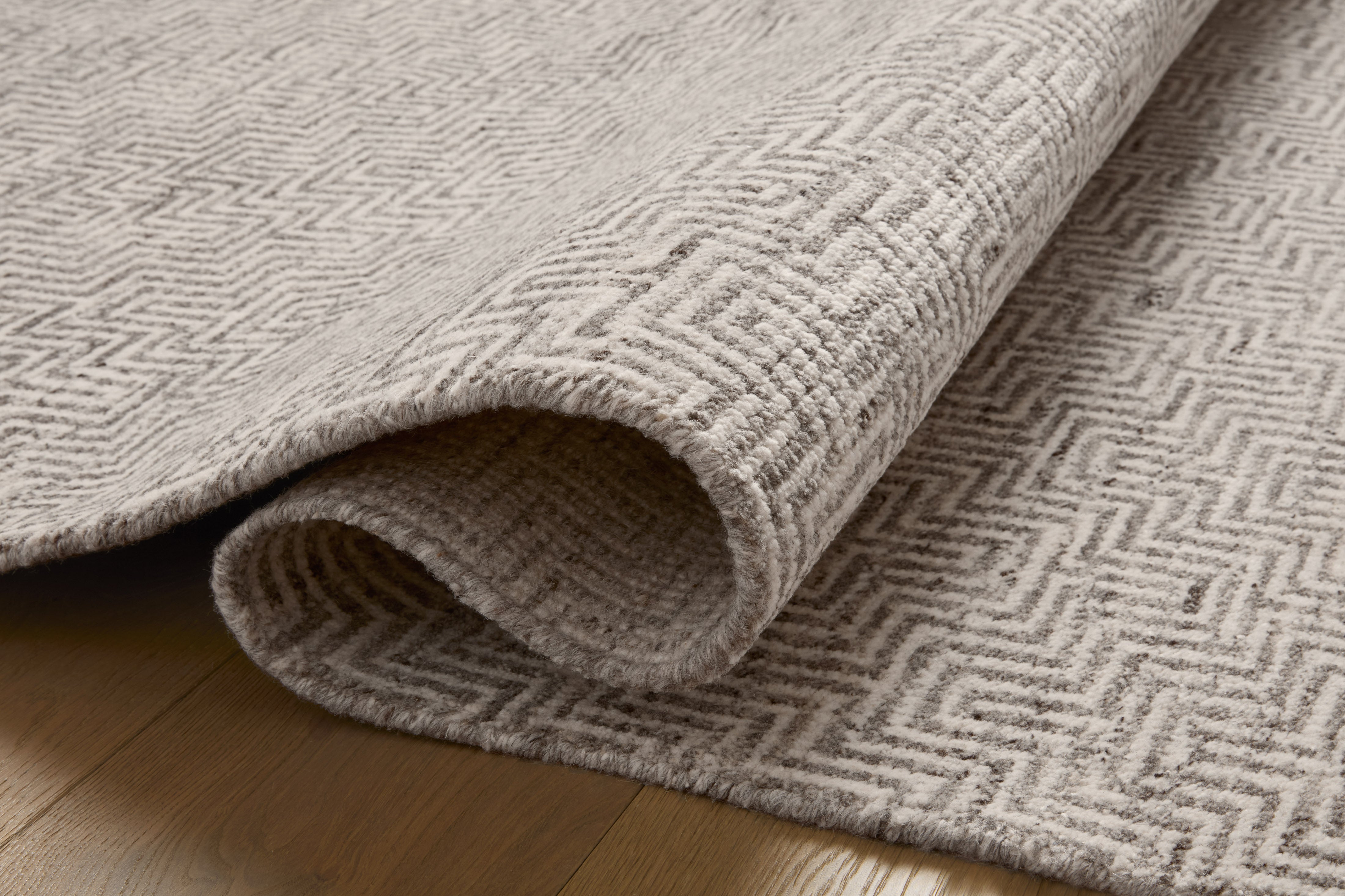 Jean Stoffer x Loloi Grace Dove Rug 1- RUGS - wool Loloi
