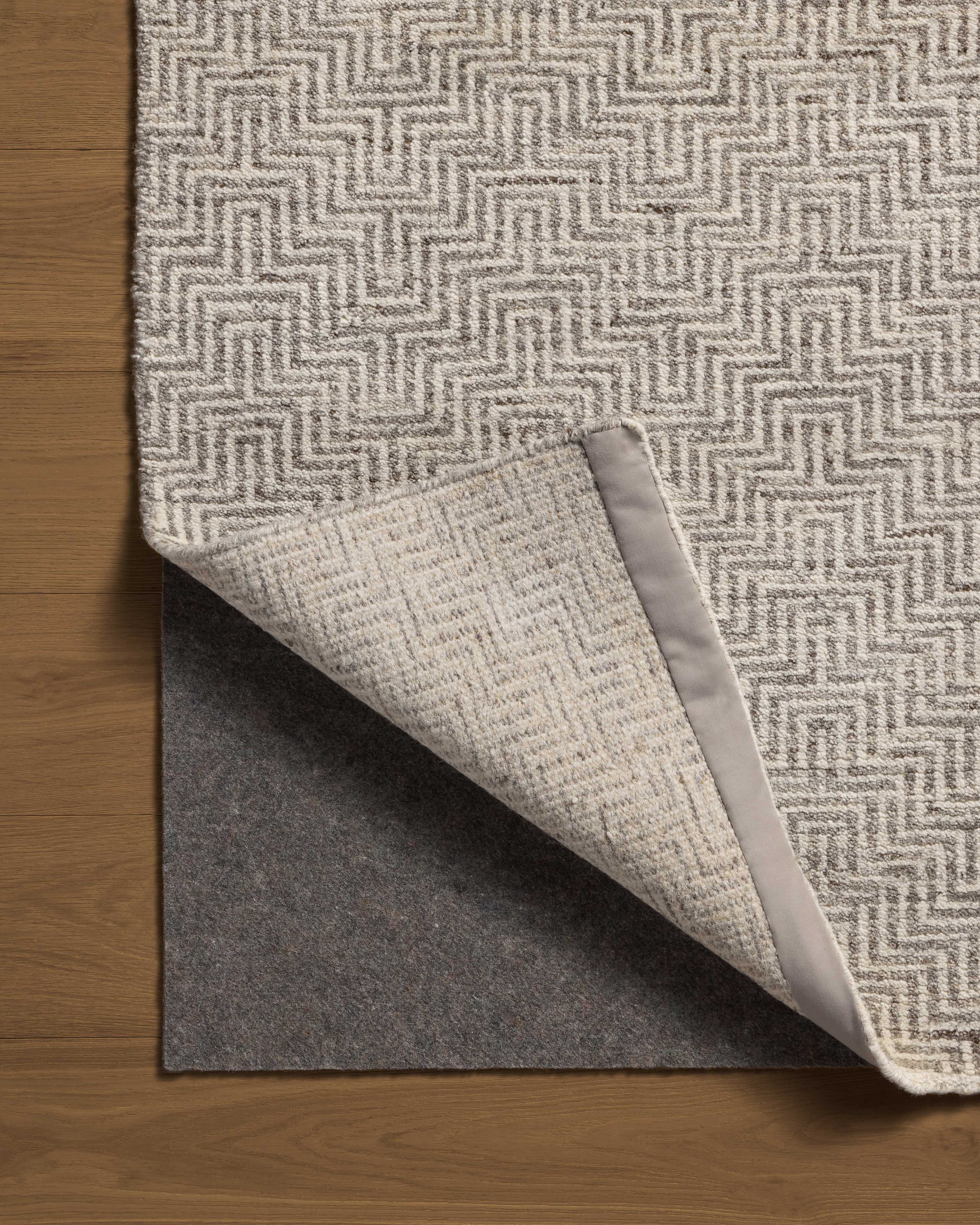 Jean Stoffer x Loloi Grace Dove Rug 1- RUGS - wool Loloi