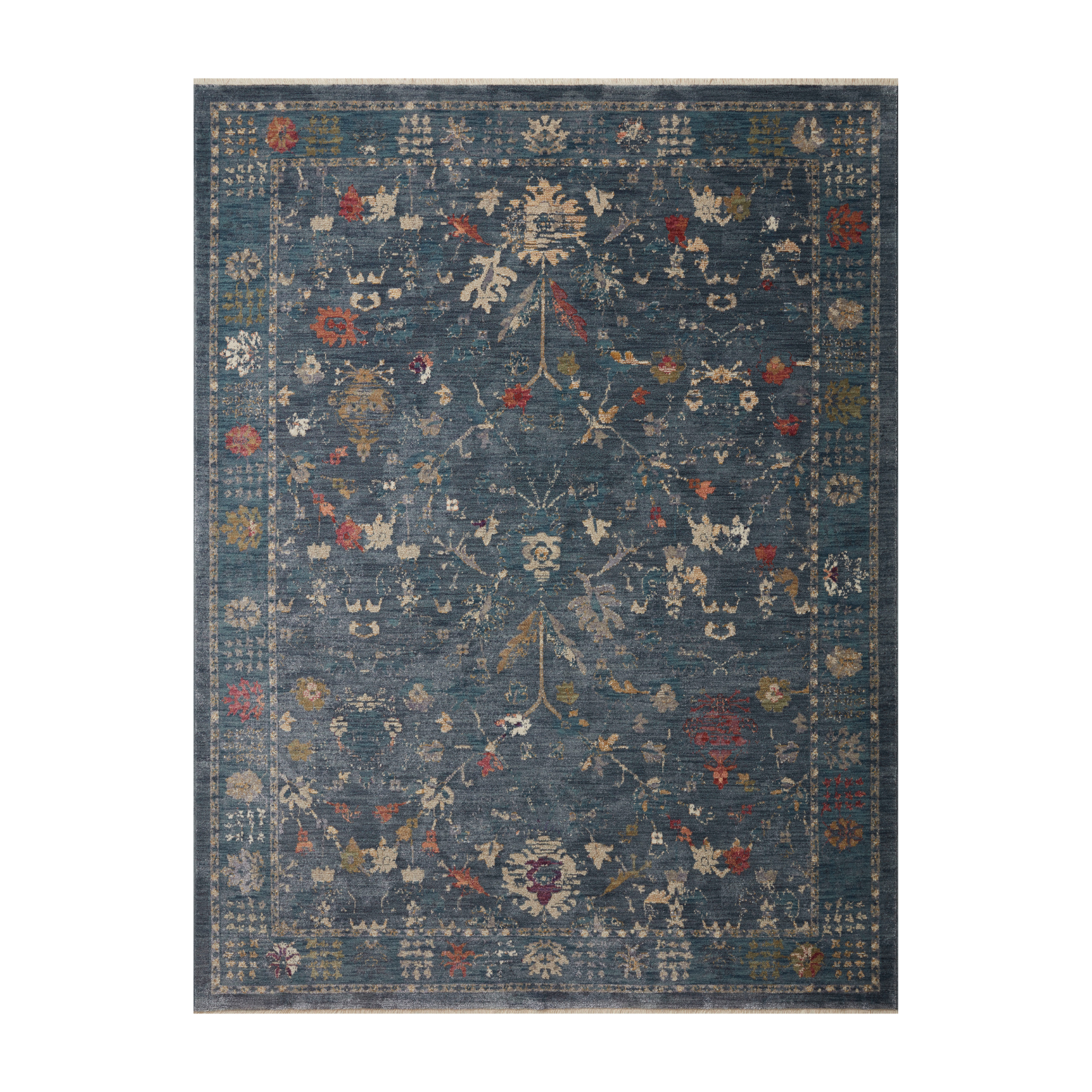Loloi Giada Denim / Multi Rug RUGS - patterned Loloi
