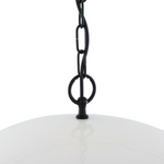 Goma White and Gold Leaf Pendant LIGHTING - pendant Mullan Lighting