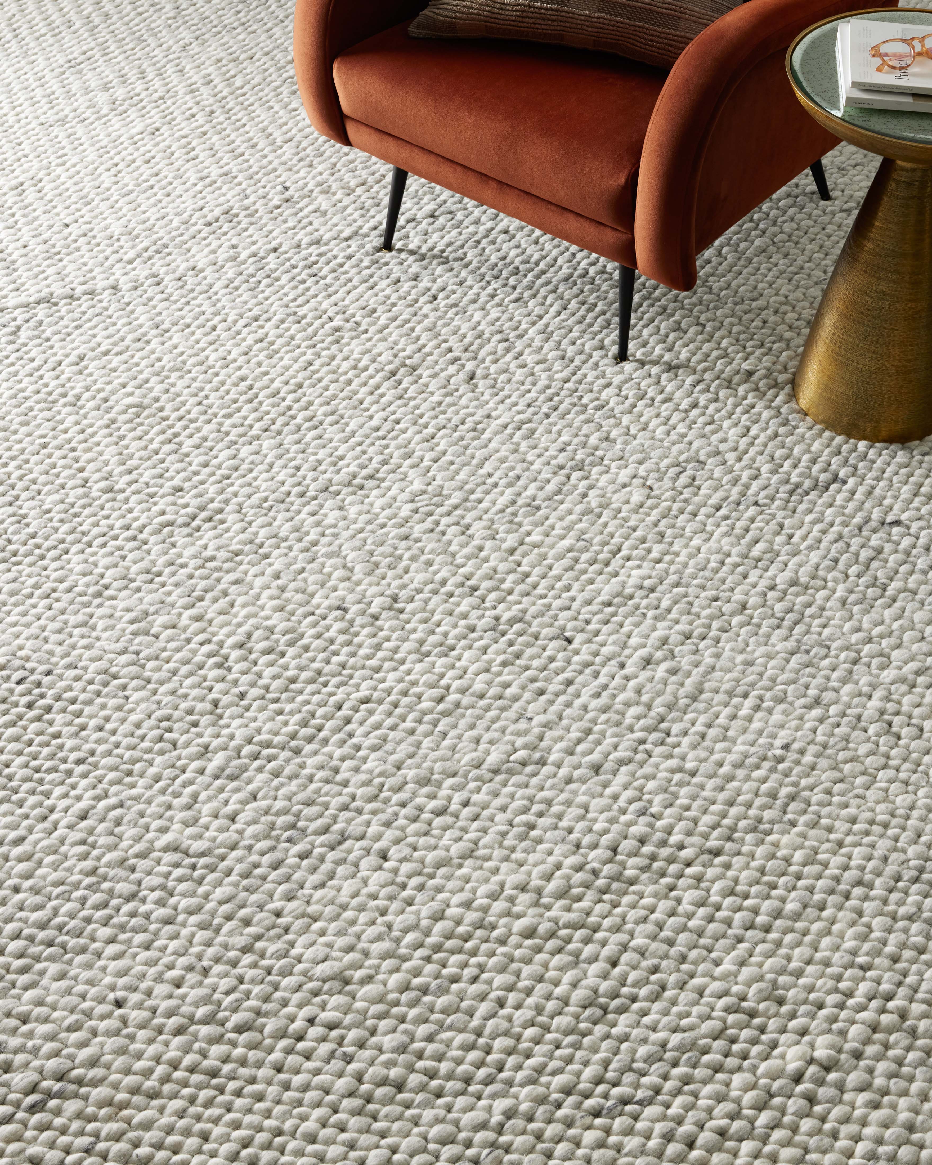 Jean Stoffer x Loloi Hendrick Ivory Rug 1- RUGS - wool Loloi