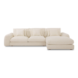 Beckett Sectional FURNITURE - sectionals Moe's Furniture Right Oat