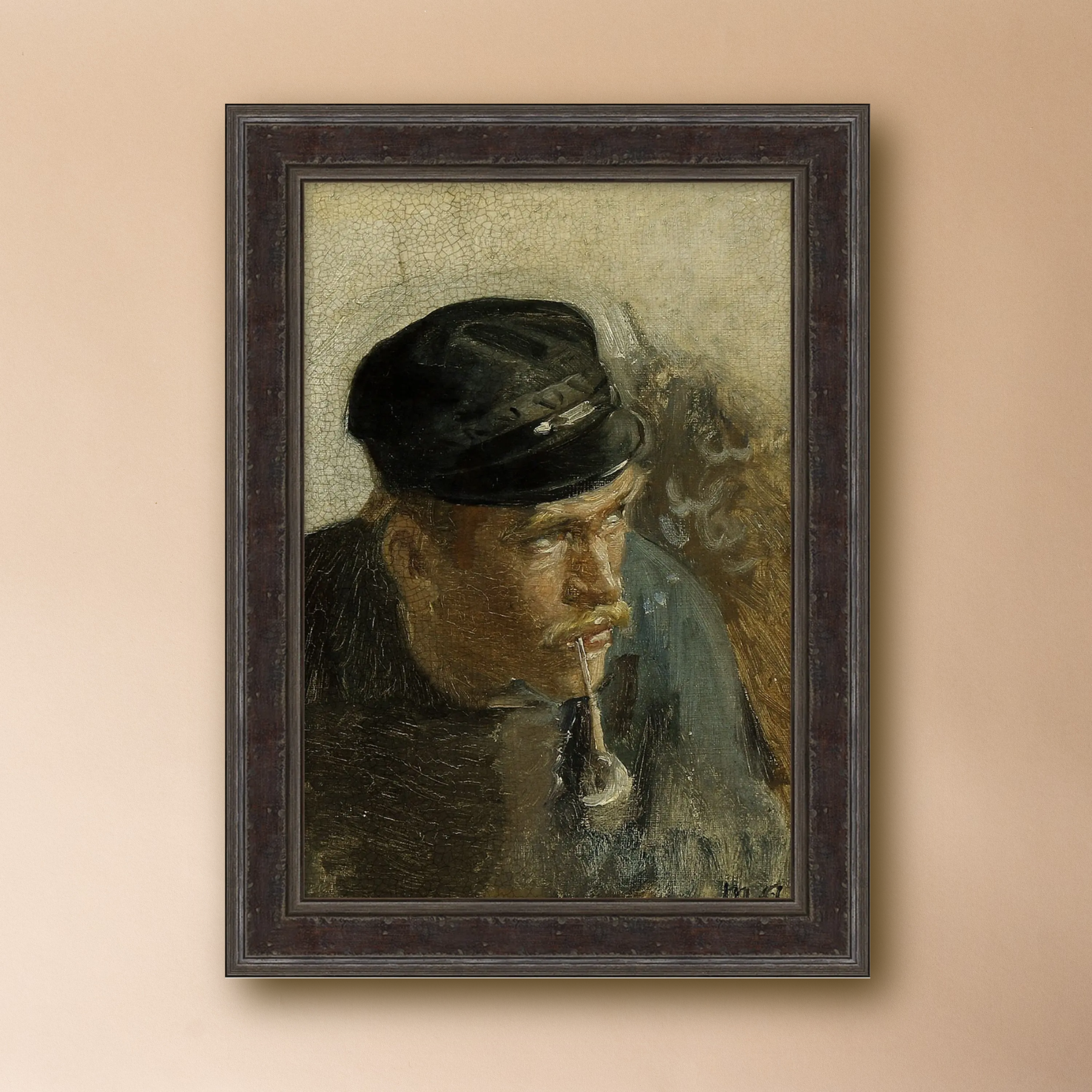 IN STORE - "The Eyes of a Fisherman" Framed Art Print ARTWORK - in store Wendover Art Group