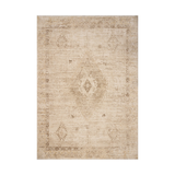 Chris Loves Julia x Loloi Palma Natural / Smoke Rug RUGS - synthetic Loloi