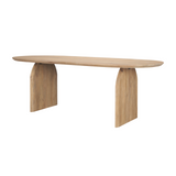 Ireland Dining Table 9 - a - FURNITURE - Dining Table - round Mercana