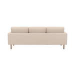 Joan 87" Two-Piece Sectional Sofa With Extended Seat - Panama Natural 2 - FURNITURE - sectional EQ3