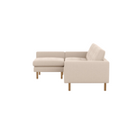 Joan 87" Two-Piece Sectional Sofa With Extended Seat - Panama Natural 2 - FURNITURE - sectional EQ3