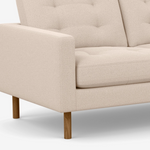 Joan 87" Sofa - Panama Natural 1 - FURNITURE - sofa EQ3
