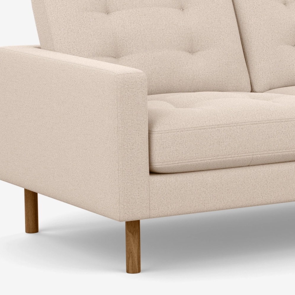 Joan 87" Sofa - Panama Natural 1 - FURNITURE - sofa EQ3