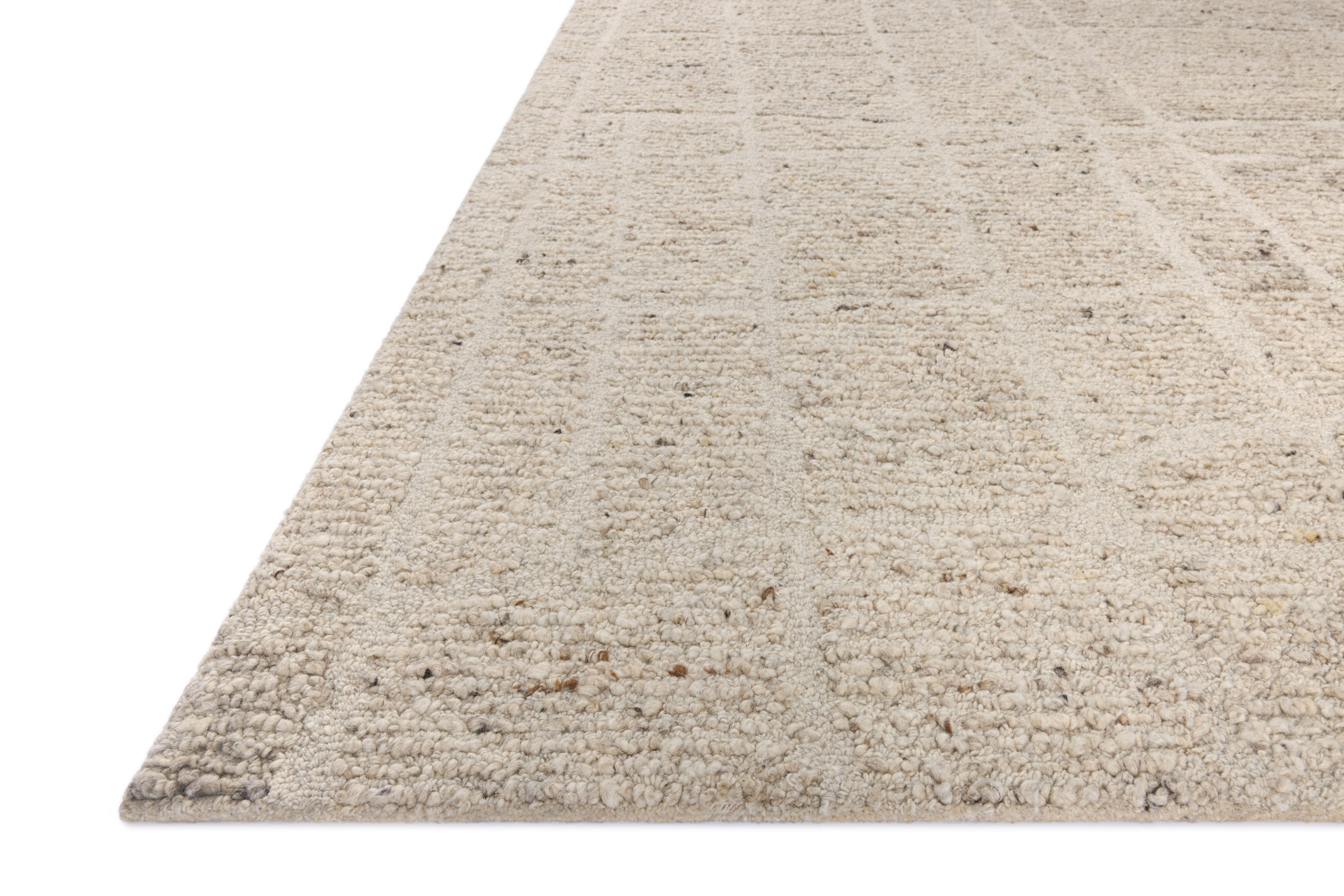 Magnolia Home by Joanna Gaines x Loloi Jones Oatmeal No. 1 Rug 0-RUGS-wool Loloi