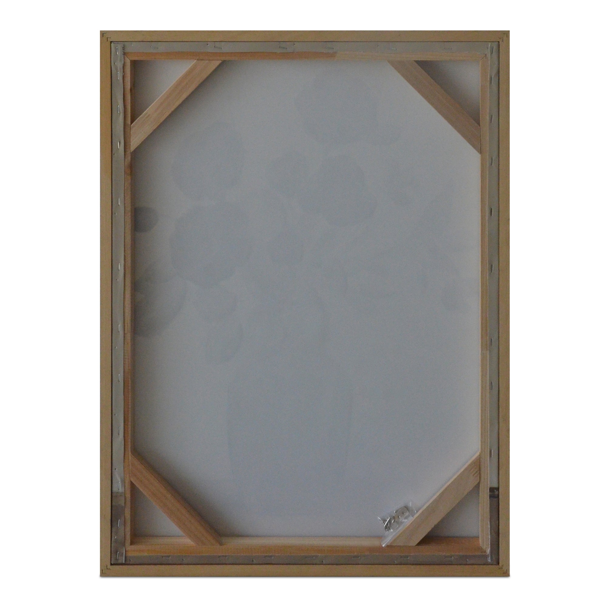 "Echoes of Indigo" Framed Canvas ARTWORK - painting Moe's Furniture