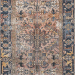 Chris Loves Julia x Loloi Jules Terracotta / Multi Rug 0-patterned Loloi
