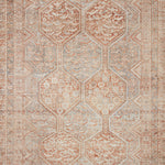 Chris Loves Julia x Loloi Jules Tangerine / Mist Rug RUGS - patterned Loloi