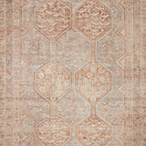 Chris Loves Julia x Loloi Jules Tangerine / Mist Rug RUGS - patterned Loloi