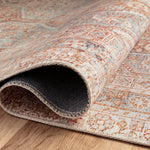 Chris Loves Julia x Loloi Jules Tangerine / Mist Rug RUGS - patterned Loloi