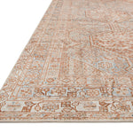 Chris Loves Julia x Loloi Jules Tangerine / Mist Rug RUGS - patterned Loloi