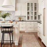 Chris Loves Julia x Loloi Jules Tangerine / Mist Rug RUGS - patterned Loloi