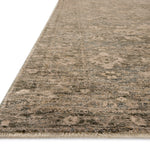 OVERSTOCK RUG - Magnolia Home by Joanna Gaines x Loloi Junie Lagoon / Natural Rug - 5'3" x 5'3" Round IN STORE - Sale Rugs Loloi