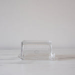 Glass Covered Butter Dish butter dish Abbott Collection