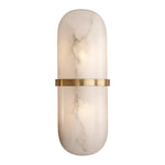 STORE FIXTURE - Melange Pill Form Sconce - Burnished Brass LIGHTING - store fixture Visual Comfort