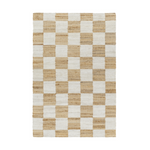 Becki Owens Kamey Checkered Jute Rug 0-RUGS - jute Surya