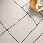 Magnolia Home by Joanna Gaines x Loloi Logan Ivory / Charcoal Rug 0-RUGS-patterned Loloi