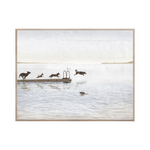 "Dog Days By The Lake" Framed Art Print ARTWORK - framed print Celadon Art