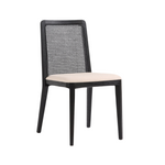 Larissa Set of Two Dining Chairs 10 - a - FURNITURE - dining chair LH IMPORTS Black