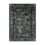 Rifle Paper Co. x Loloi Laurel Peacock Garden Navy Rug 0-RUGS-patterned Loloi