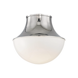 Lettie Flush Mount LIGHTING - Flush Mount Hudson Valley Lighting Polished Nickel medium