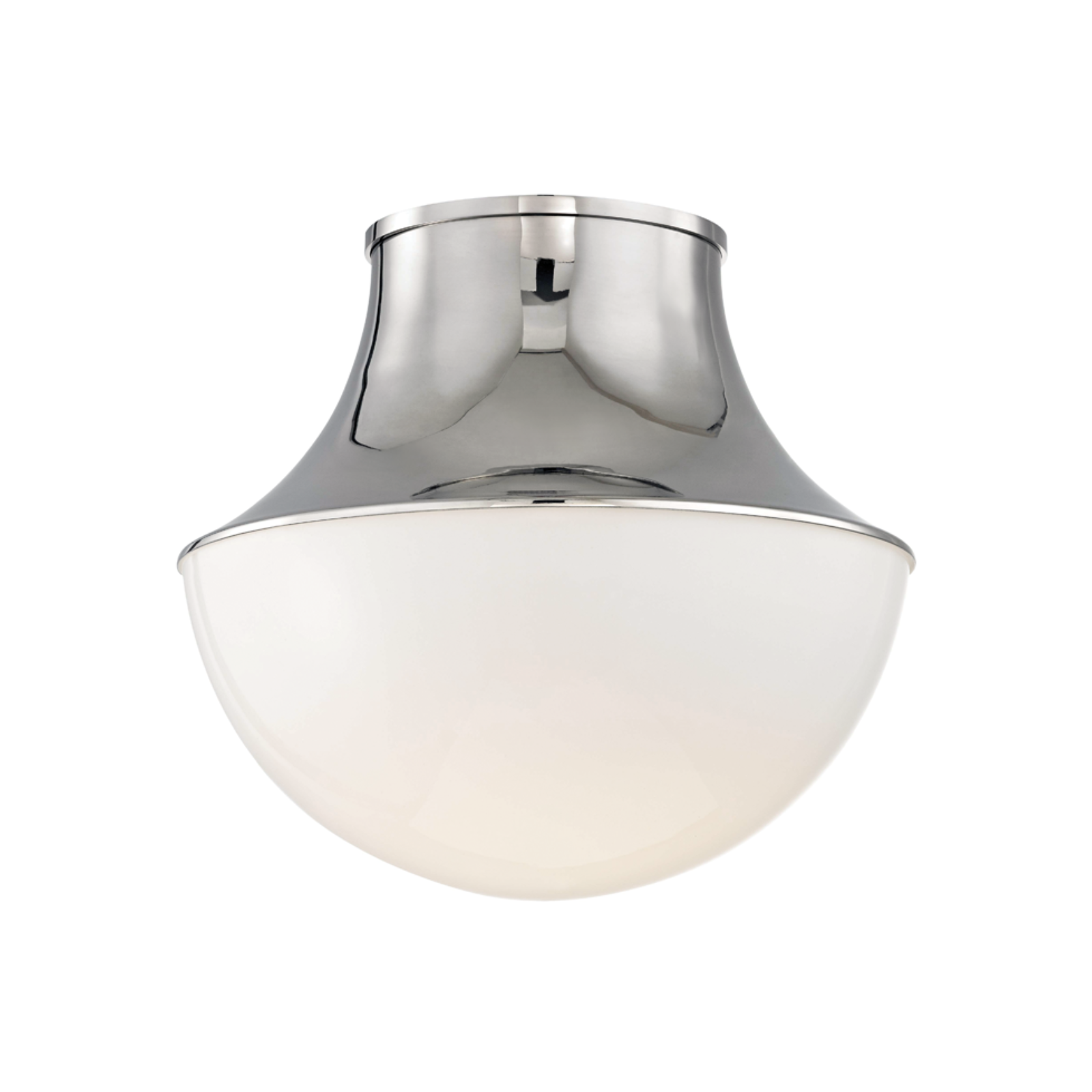 Lettie Flush Mount LIGHTING - Flush Mount Hudson Valley Lighting Polished Nickel medium