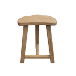 Lyla Reclaimed Stool - Natural 5-VINTAGE - stool Hauer Market