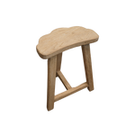 Lyla Reclaimed Stool - Natural 5-VINTAGE - stool Hauer Market