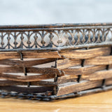 Antique Wood Basket 1-VINTAGE - basket Golden Oldies