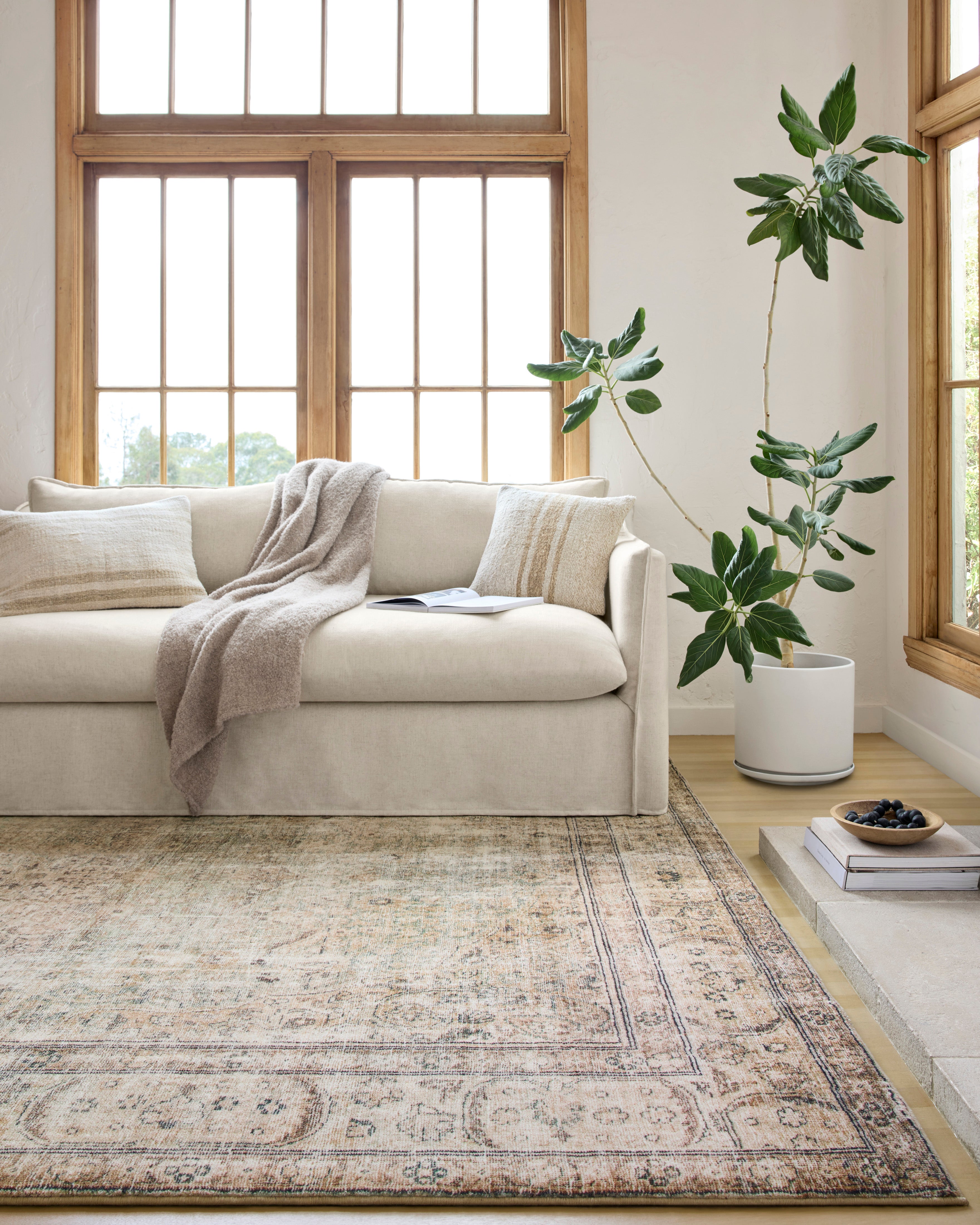 OVERSTOCK RUG - Loloi Margot Antique / Sage Rug - 2'6" x 7'6" IN STORE - Sale Rugs Loloi