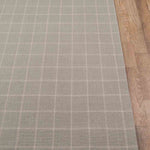 Marlby Windowpane Grey Rug 0-rugs-wool Momeni