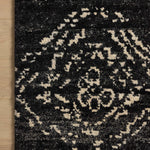 Loloi Meryl Black / Ivory Rug Rugs Loloi
