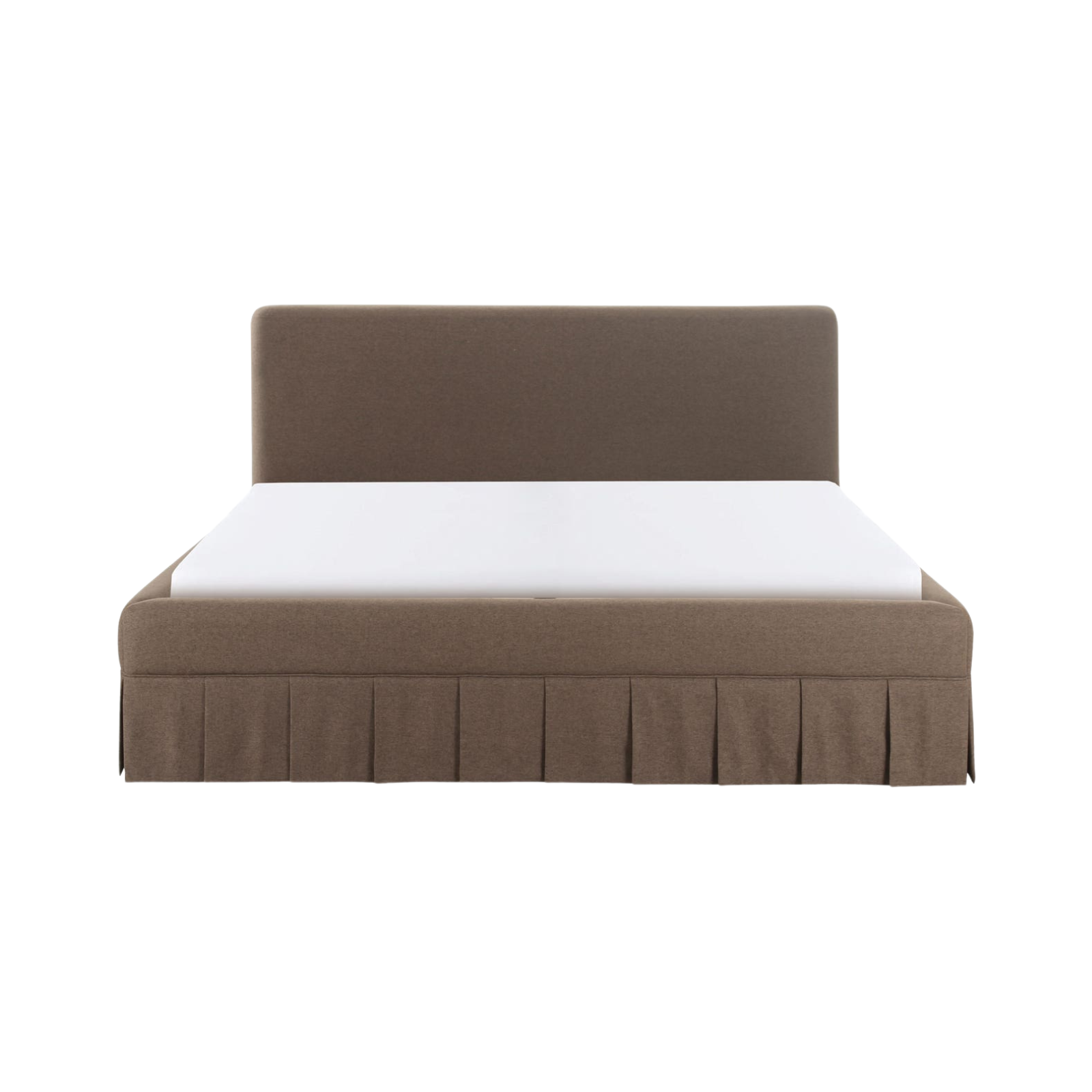 Mallory Bed 13 - FURNITURE - bed Moe's Furniture Queen Brown