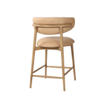 Mila Leather Counter Stool 12 - FURNITURE - bar/counter stool LH IMPORTS