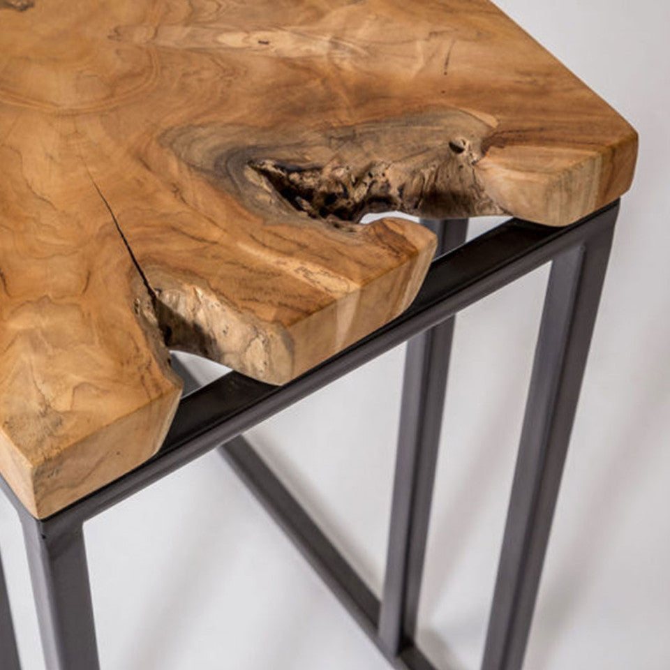 Nature C Table 5 - a - FURNITURE - accent table - wood Style in Form