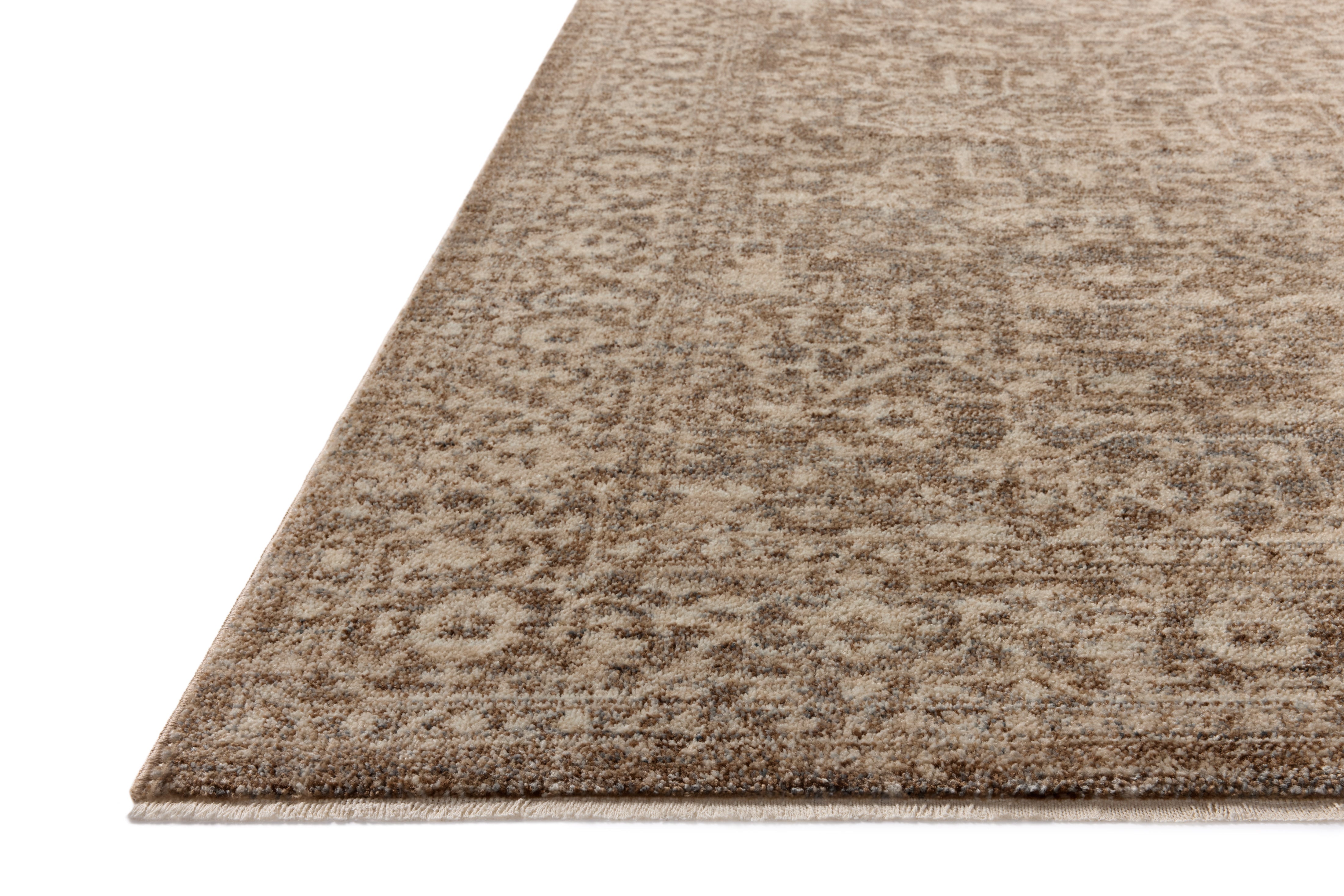 Loloi Newman Dark Taupe / Natural Rug Rugs Loloi